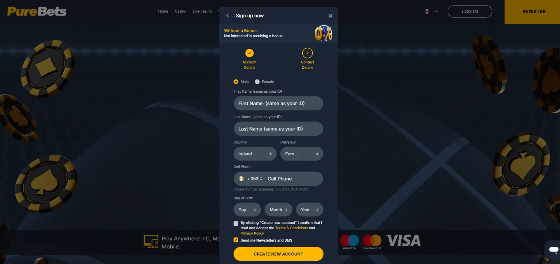 Pixbet codigo bonus