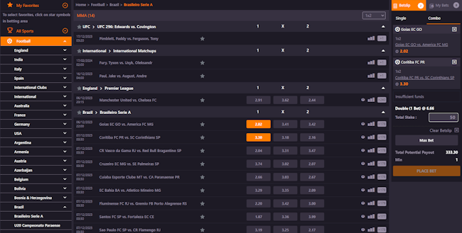 betting online
